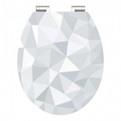 MDF HG WC-Bril DIAMOND met Valrem