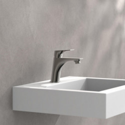 BOSTON Wash basin mixer, graphite matt