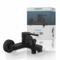 DENVER Bathtub mixer, black matt