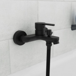 DENVER Bathtub mixer, black matt