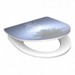 Duroplast HG Toilet Seat WATER LILY with Soft Close and Quick Release