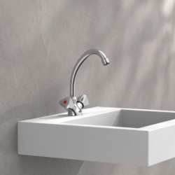 CARNEO Robinetterie de lavabo, chrome