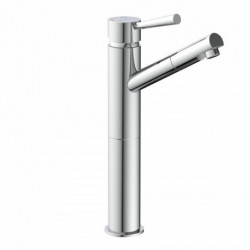 CORNWALL Wash basin mixer, chrome, with high body