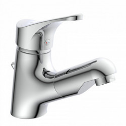 ATTICA Wash basin mixer, chrome, with pull-out spout