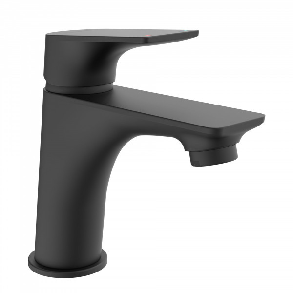 BOSTON Wash basin mixer, black matt