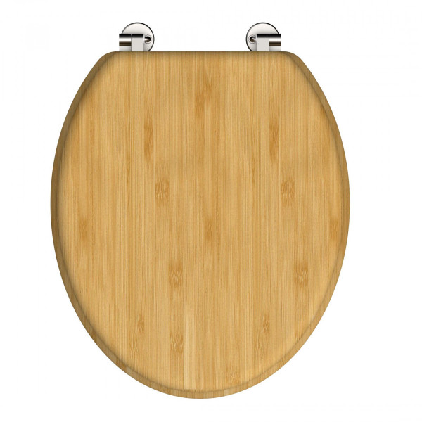 Bamboo Toilet Seat NATURAL BAMBOO