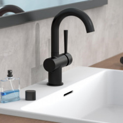 CORNWALL Wash basin mixer, black matt