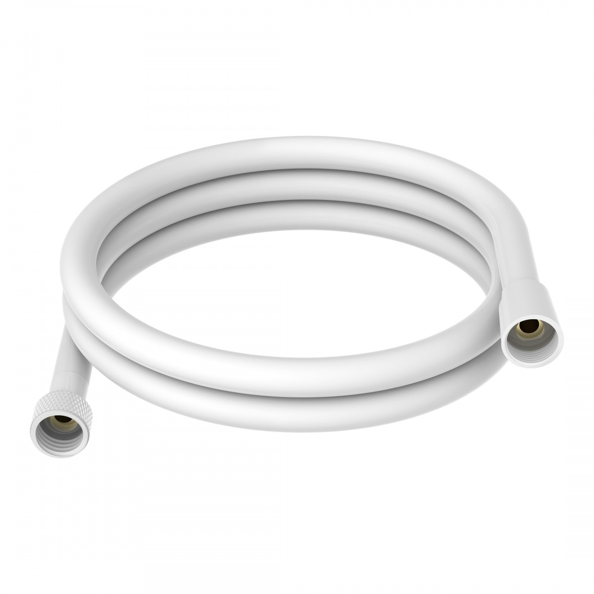 Flexible de douche 150 cm, blanc