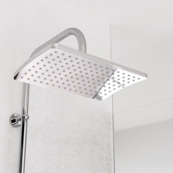 MALLORCA Overhead showerset, chrome