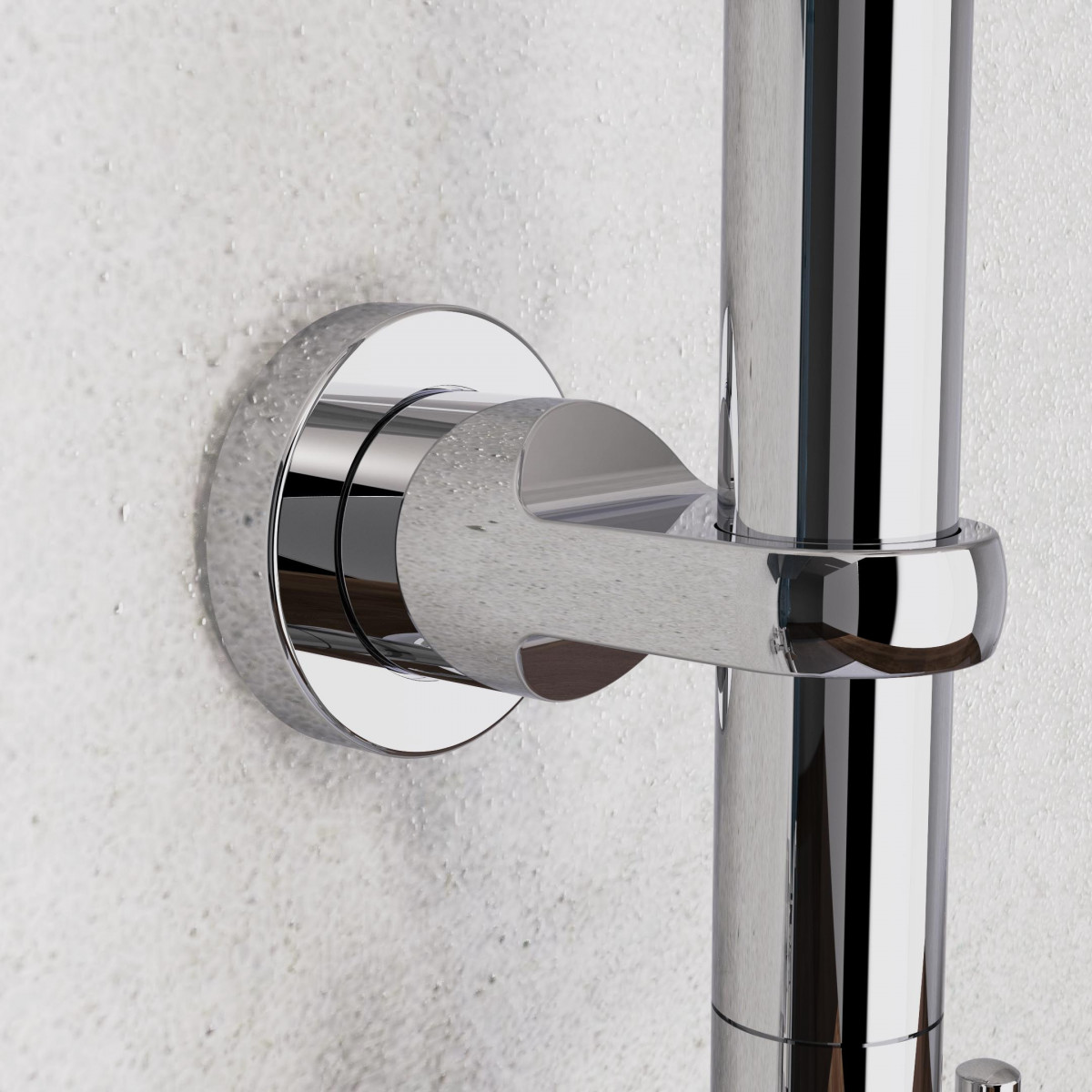 MALLORCA Overhead showerset, chrome