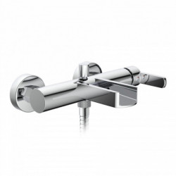 NIAGARA Bathtub mixer, chrome, with waterfall spout