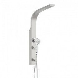 SANSIBAR Shower panel, stainless steel