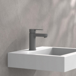 ELEPHANT Wash basin mixer, Anthracite matt