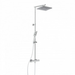 TRENTO Overhead shower set, Chrome