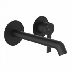 LOS ANGELES Wash basin mixer, Black matt