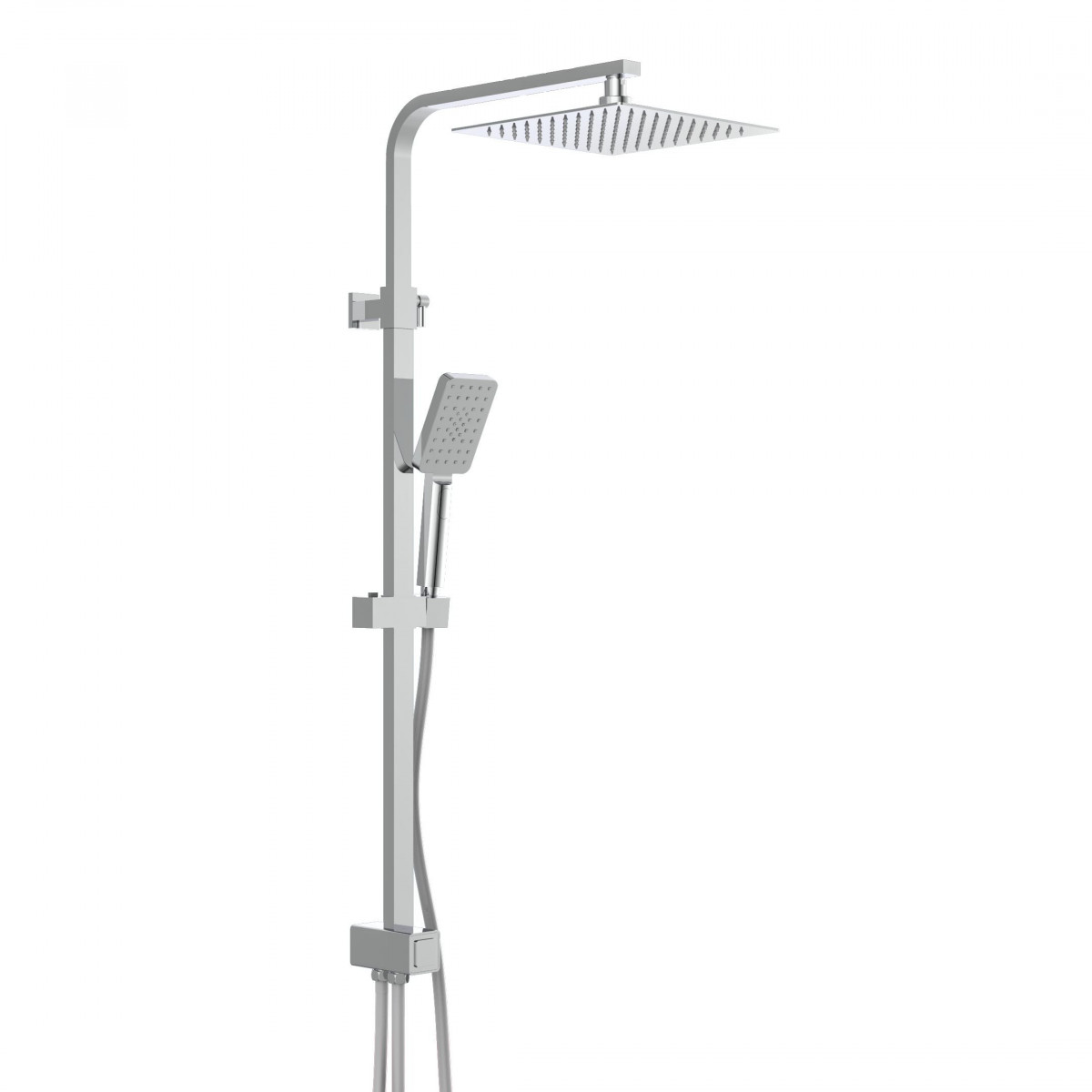 SILVER RAIN Overhead shower set, chrome