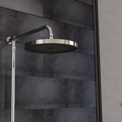 LA ROCHELLE head shower, chrome/anthracite