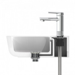 LIVERPOOL Robinetterie de lavabo, chrome