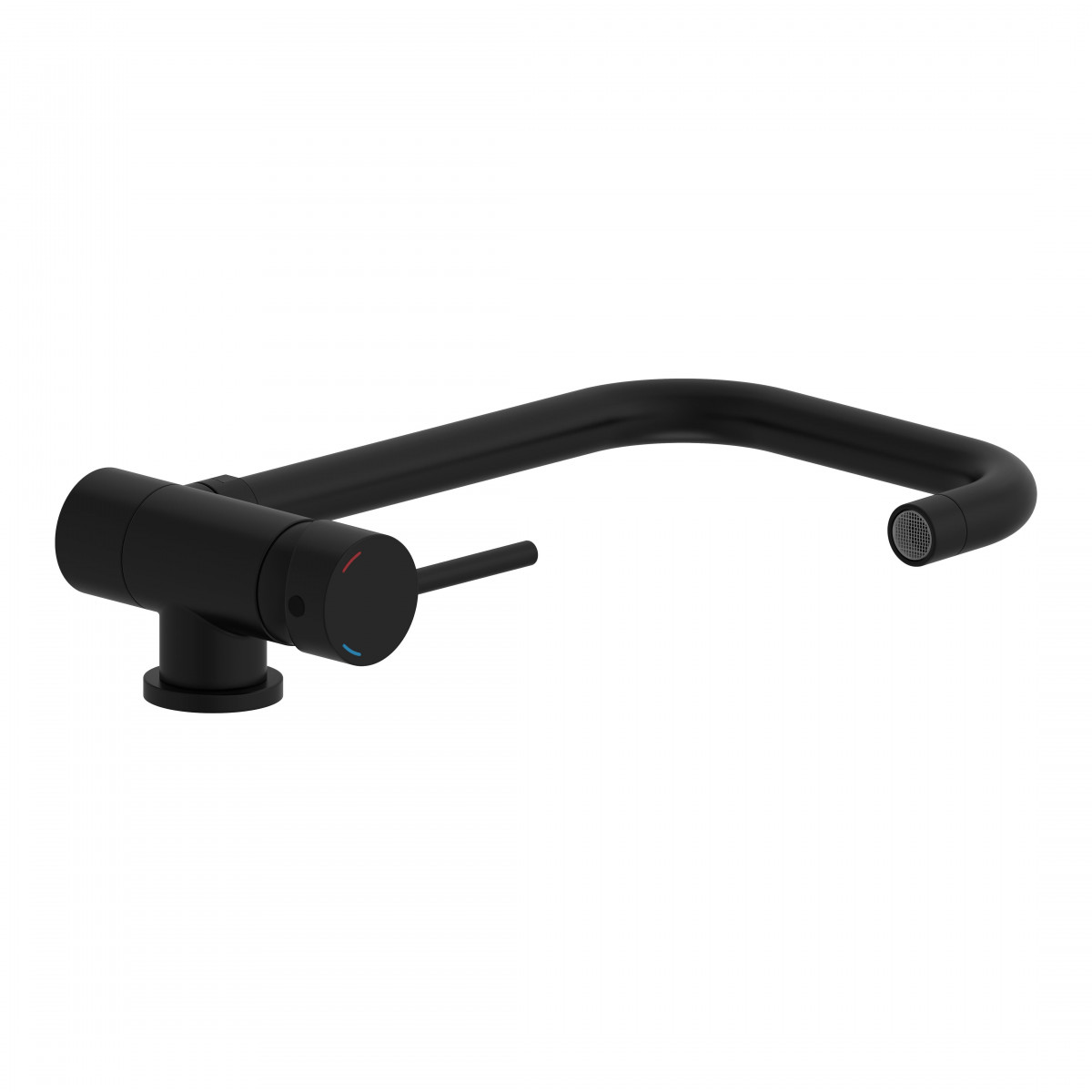 WINDOW Sink mixer, black matt