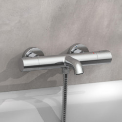 LOS ANGELES Thermostatic bathtub mixer, Chrome