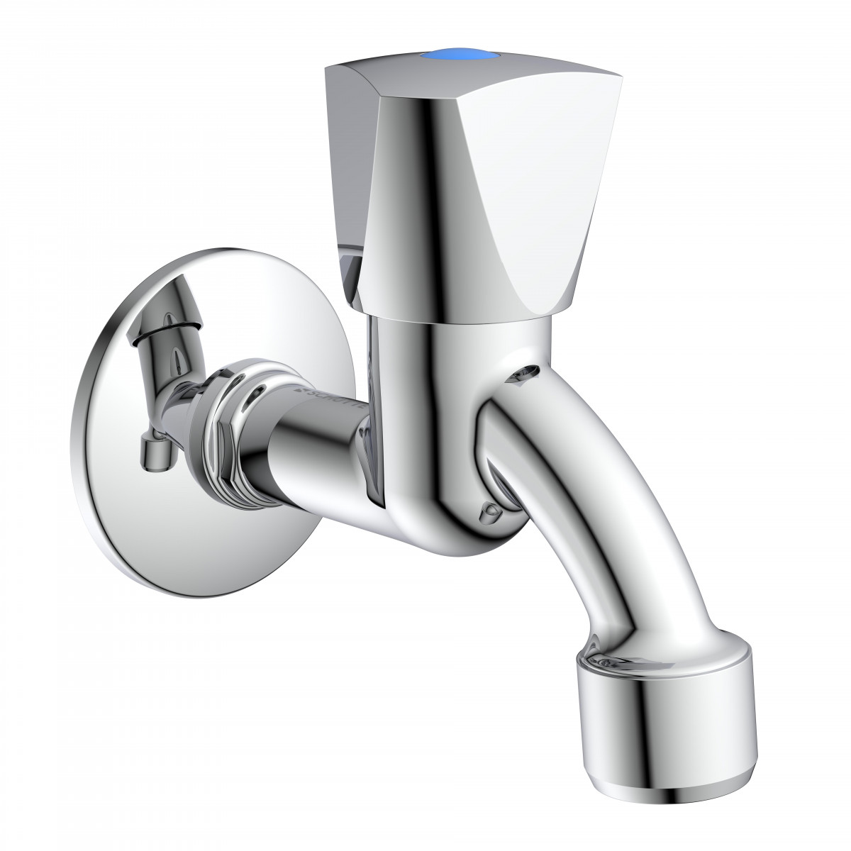 CARNEO Cold water tap for wall fixing, Chrome