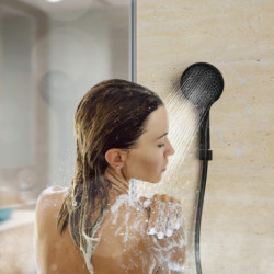 CAPRI shower head, matt black