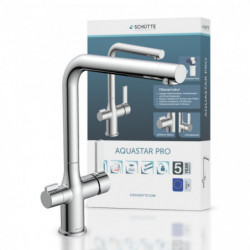 AQUASTAR PRO Mitigeur avec système de filtration, Chrome