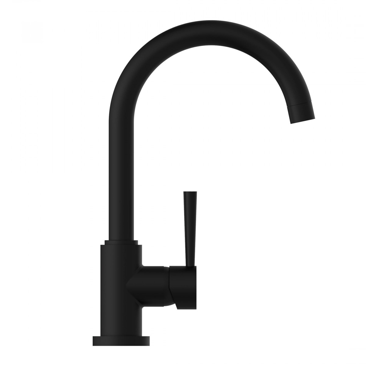 CORNWALL Sink mixer low pressure, black matt