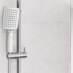 MALLORCA Overhead showerset, chrome