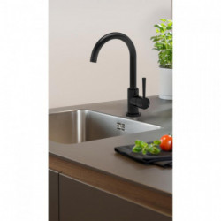 CORNWALL Sink mixer, black matt