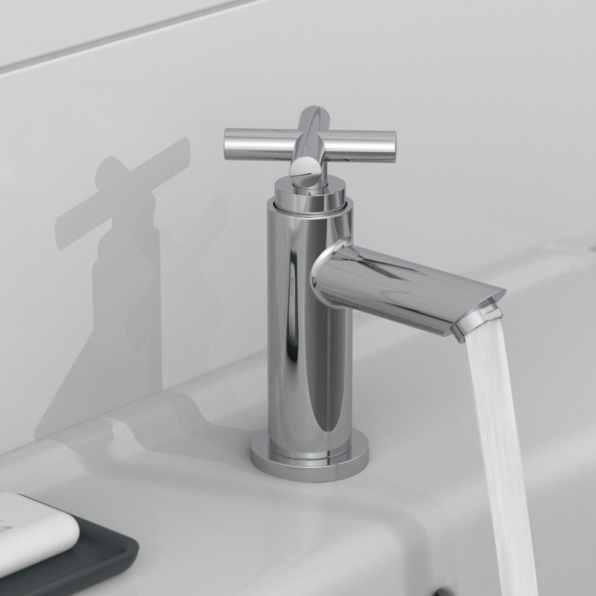 MATAO Cold water tap, chrome