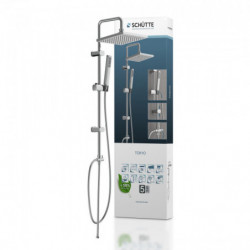 TOKYO Overhead shower set, chrome