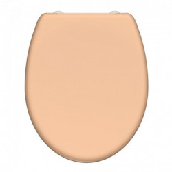 Duroplast WC-Bril BEIGE met Valrem en Afklikbaar