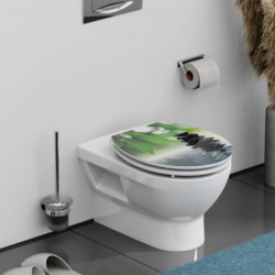 MDF High Gloss WC-Sitz OASIS, mit Absenkautomatik