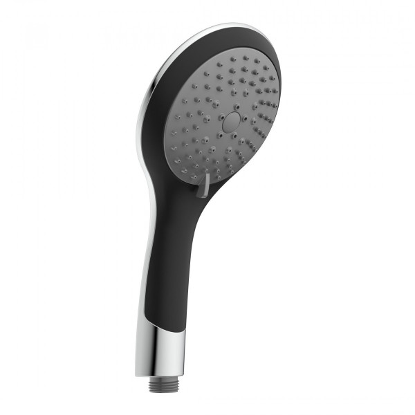 BROADWAY shower head, black/chrome