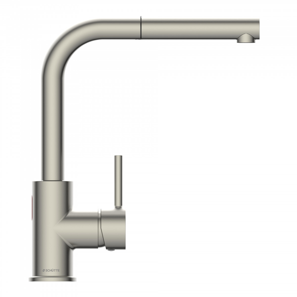 VITAL sensor sink mixer, stainless steel look, pull-out spout