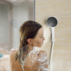 CAPRI shower head, white matt