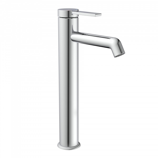 LOS ANGELES, Wash basin mixer for countertop washbasin, chrome