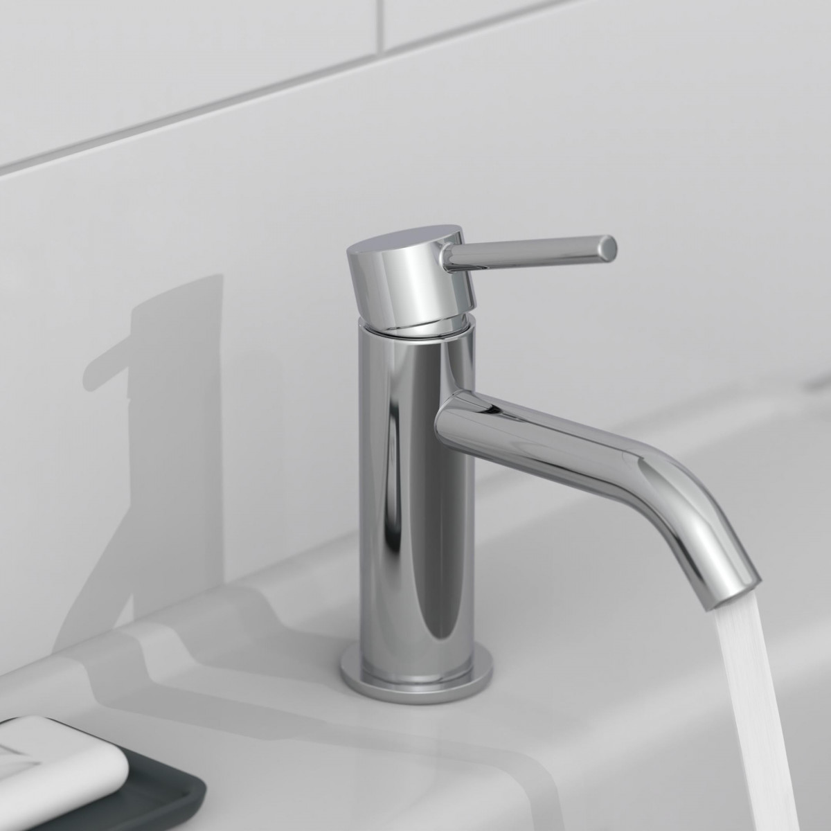 ARUBA pillar tap, Chrome