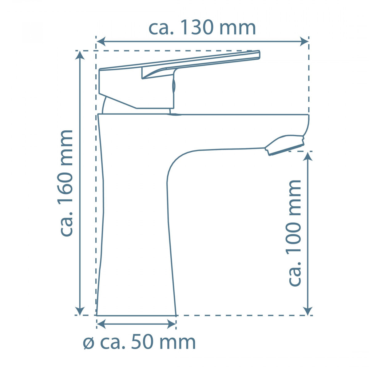 PICO Wash basin mixer, chrome