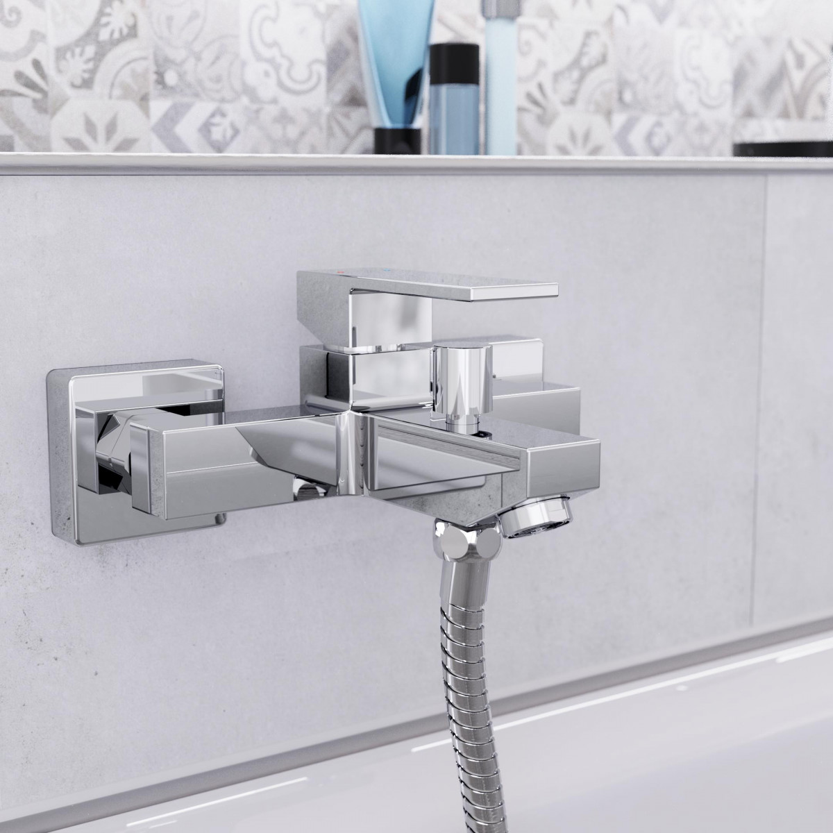 TOKYO II Bathtub mixer, chrome