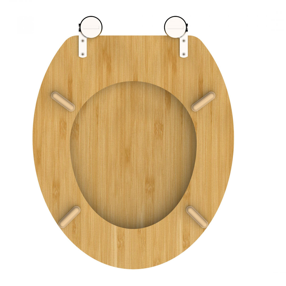 Bamboo Toilet Seat NATURAL BAMBOO