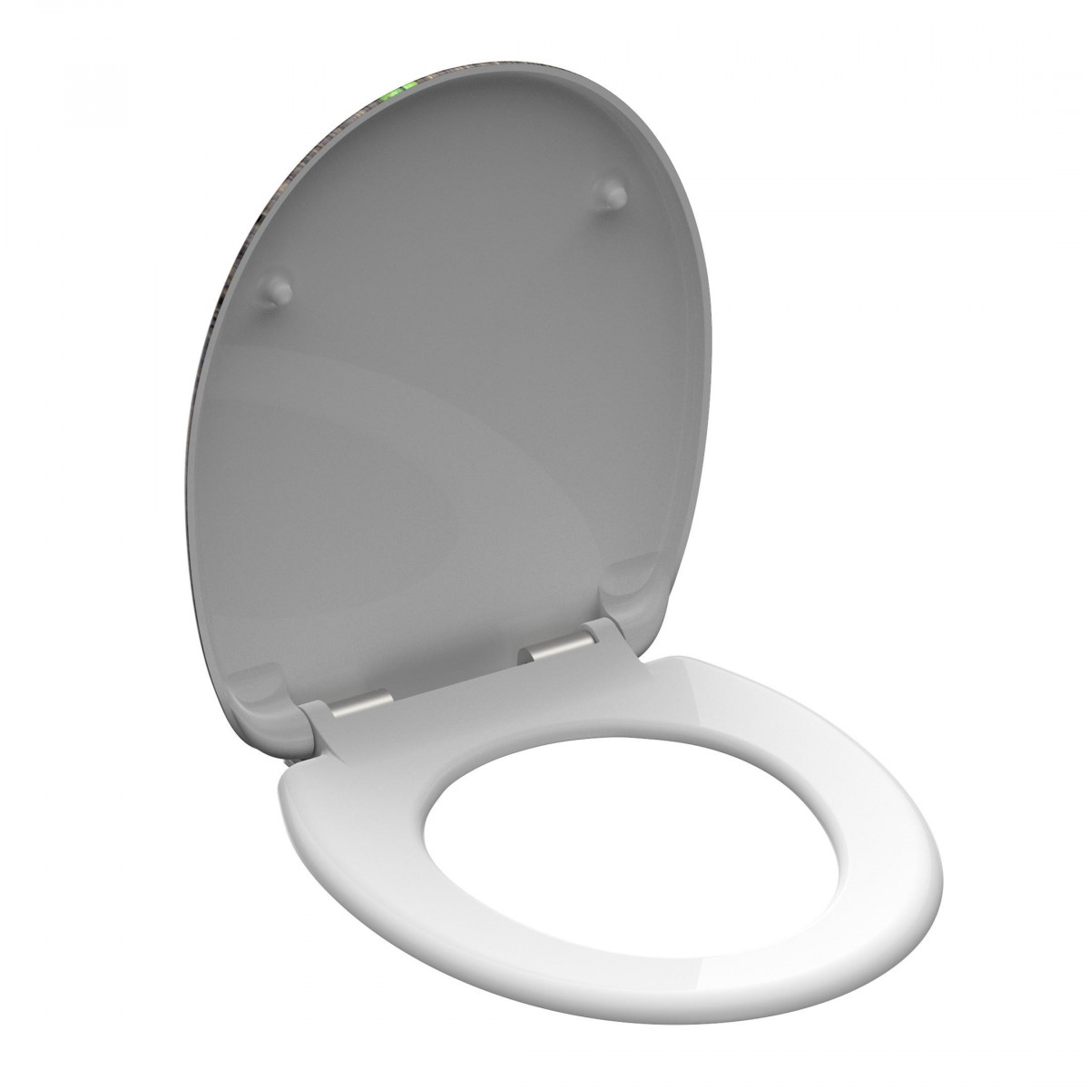 Abattant WC en Duroplast GINGKO&WOOD avec Frein de Chute