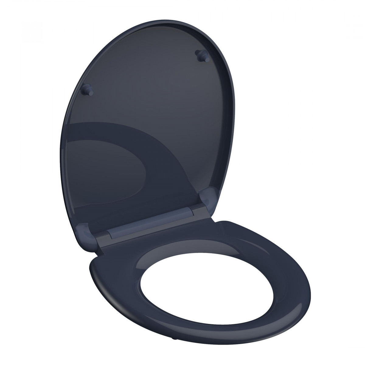 Duroplast Toilet Seat ANTHRAZIT with Soft Close and Quick Release