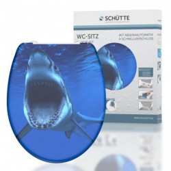 Duroplast Toilet Seat SHARK with Soft Close and Quick Release