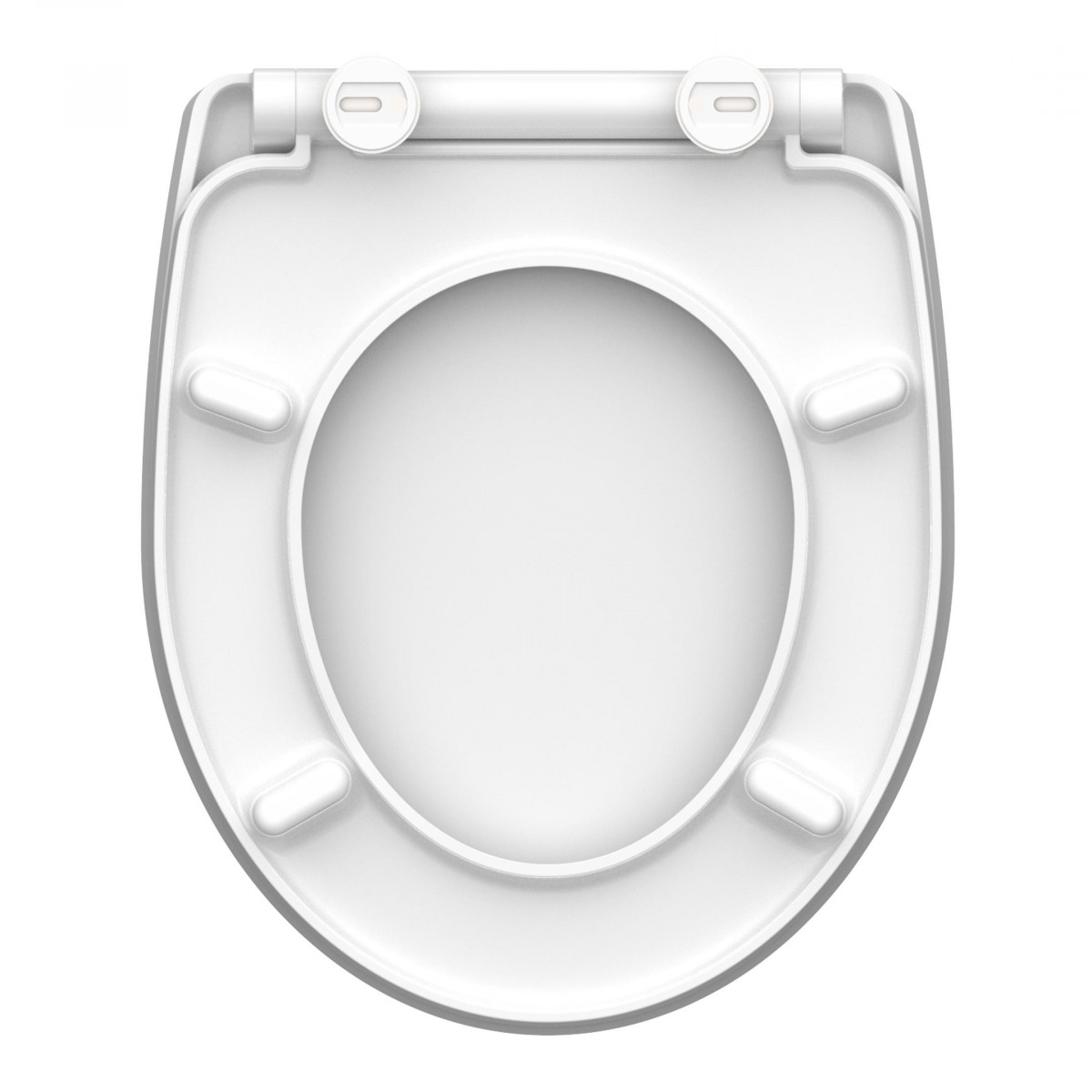 Abattant WC en Duroplast HG CRAZY SKULL avec Frein de Chute et Déclipsable