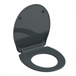 Duroplast Toilet Seat Ultra Thin SLIM ANTHRAZIT with Soft Close and Quick Release