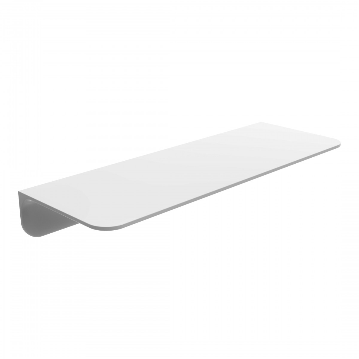 Shower tray, white, adhesive