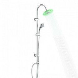 GALAXIS LED Overhead shower set, chrome