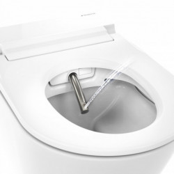 CESARI PREMIUM, WC douche sans rebord avec abattant Slim, blanc